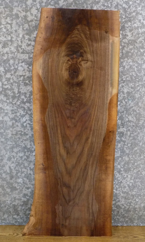 Natural Edge Black Walnut Side/Sofa Table Top Wood Slab 1790