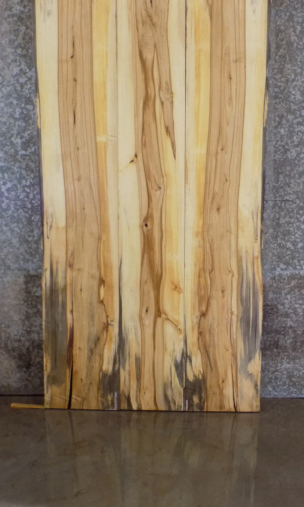 3- DIY Live Edge Maple Bookmatched Dining Table Top Slabs 20438-20440
