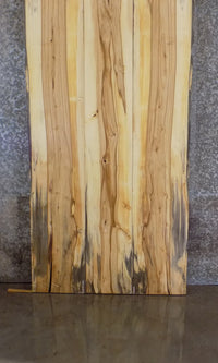 Thumbnail for 3- DIY Live Edge Maple Bookmatched Dining Table Top Slabs 20438-20440