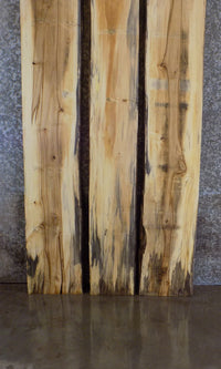 Thumbnail for 3- DIY Live Edge Maple Bookmatched Dining Table Top Slabs 20438-20440