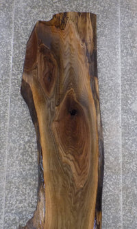 Thumbnail for Salvaged Live Edge Black Walnut Bar/Table Top Wood Slab 20537