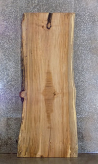 Thumbnail for Live Edge Salvaged Spalted Maple Reception Table/Desk Top Slab 45016