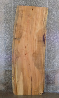 Thumbnail for Rustic Natural Edge Spalted Maple Office Desk/Table Top Slab 45075