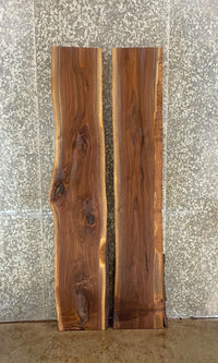 Thumbnail for 2- Live Edge Black Walnut Bar Top/River Table Wood Slabs CLOSEOUT 4559-4560