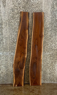 Thumbnail for 2- Black Walnut Live Edge River Table/Bar Top Wood Slabs CLOSEOUT 4561-4562