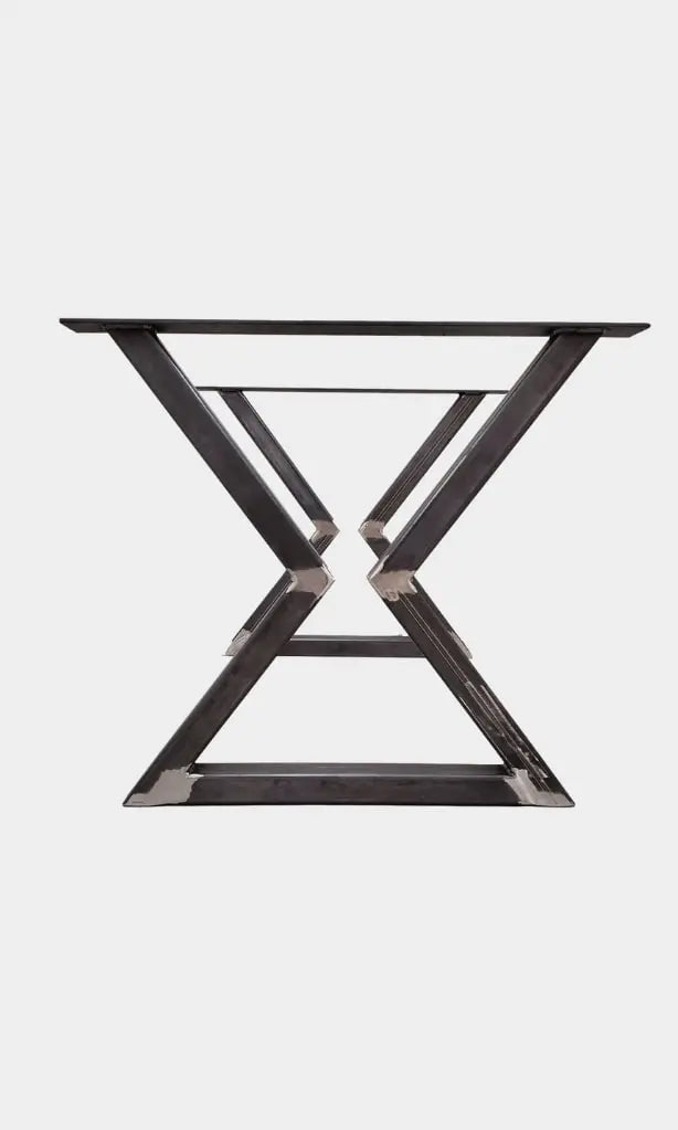 Hourglass Metal Table Legs