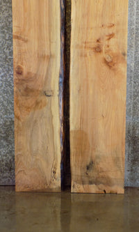 Thumbnail for 2- Bookmatched Live Edge Maple Kitchen Table Top Slabs CLOSEOUT 39381-39382
