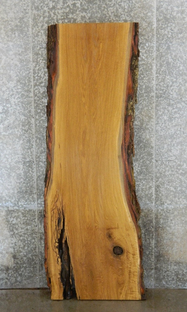 Bark White Oak Rustic Kitchen Table/Desk Top Slab CLOSEOUT 42083