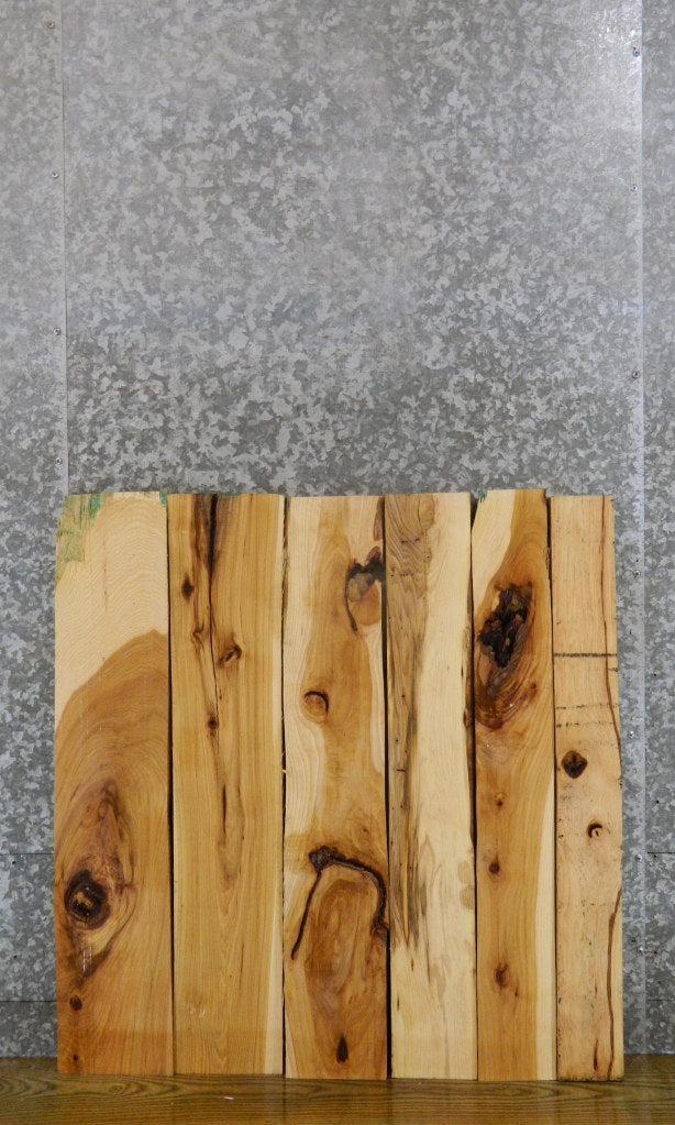 6- Kiln Dried Salvaged Hickory Craft Pack/Lumber Boards 43701-43702