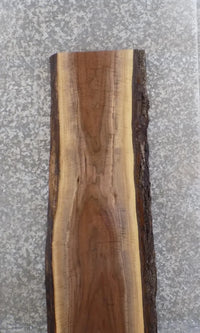 Thumbnail for Live Edge Black Walnut Accent Table/Mantle/Bar Top Slab 1006