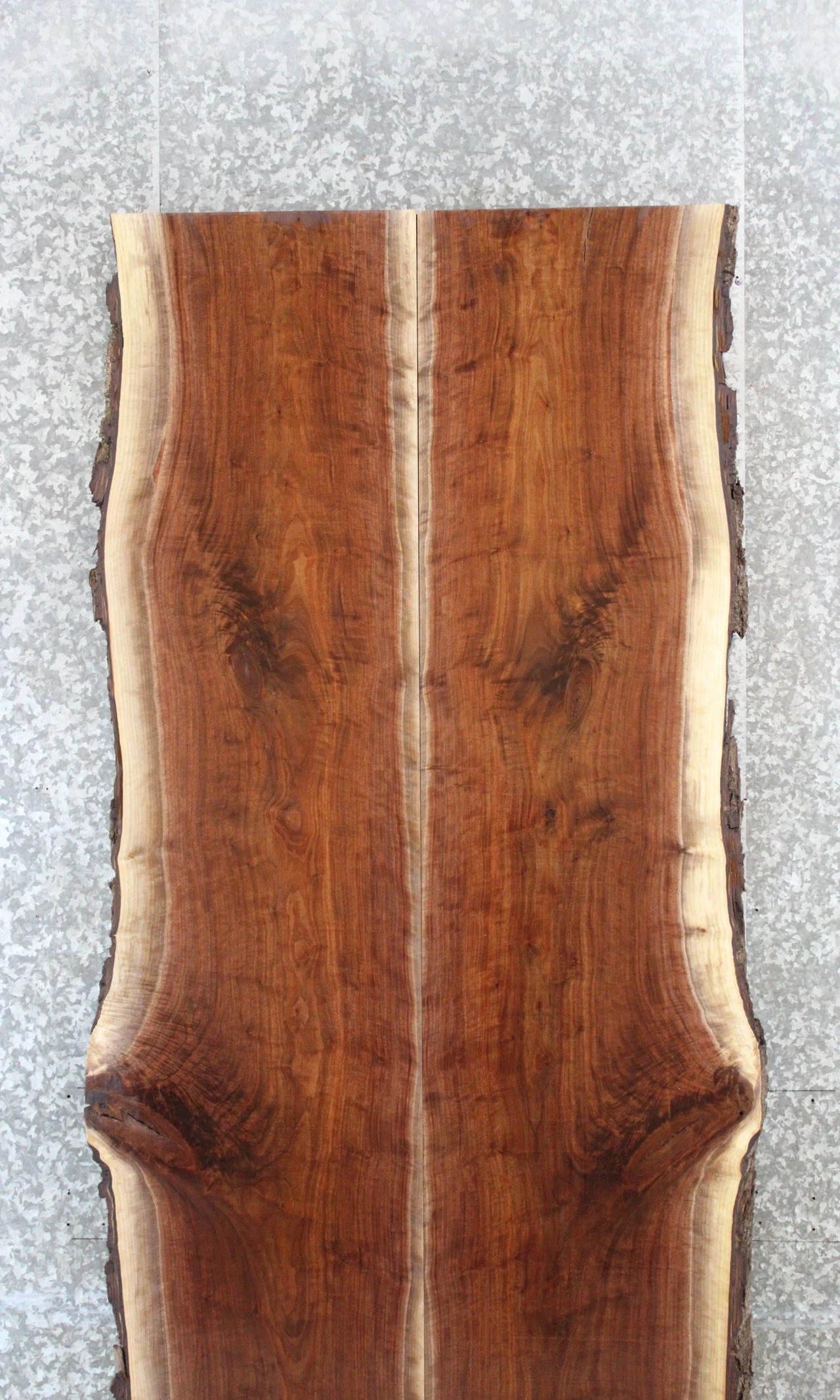 2- Live Edge Black Walnut Slab, Kitchen Counter Top Wood 1009-1010