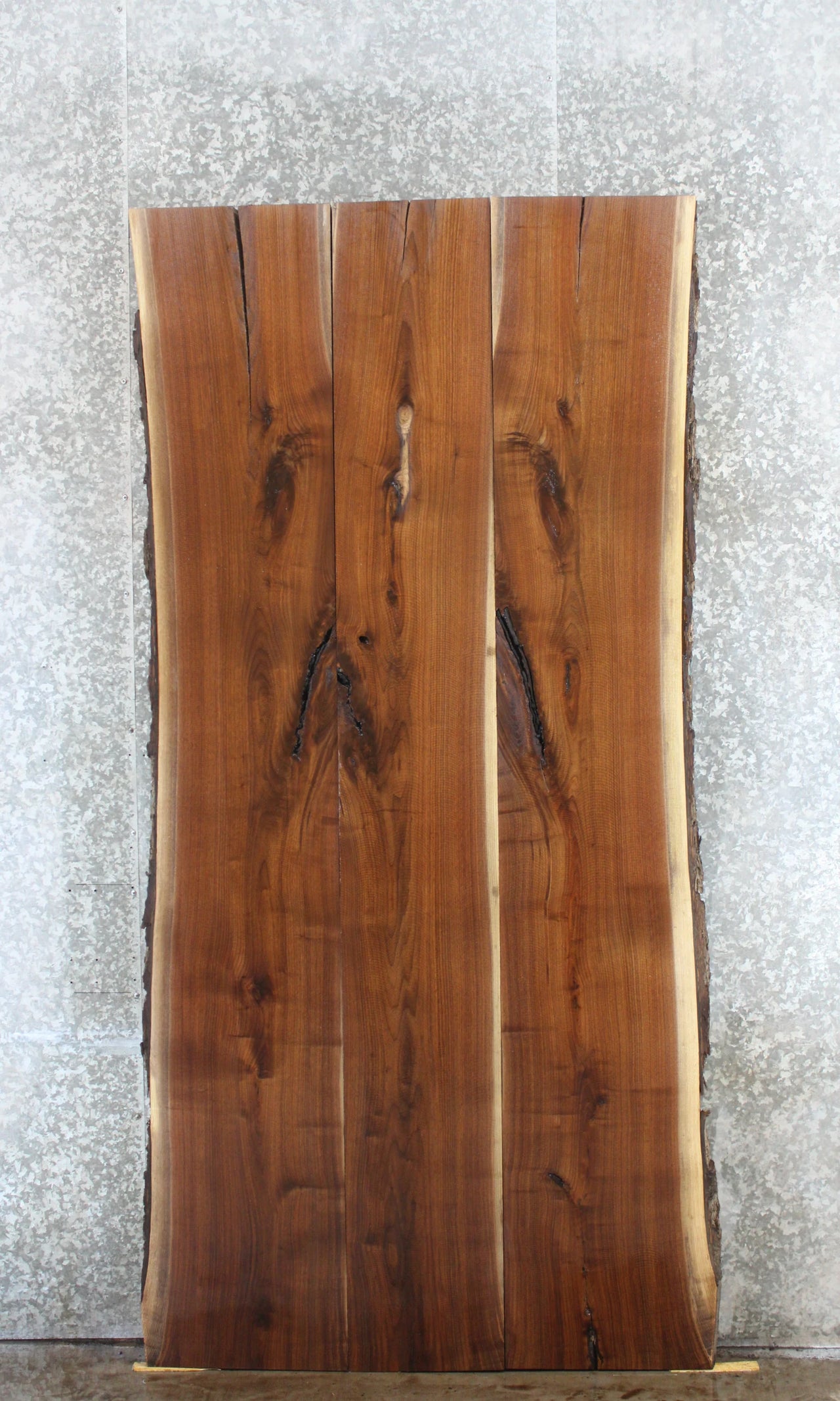 3- Black Walnut Live Edge Kitchen/Dining Table Top Slabs 1013-1015