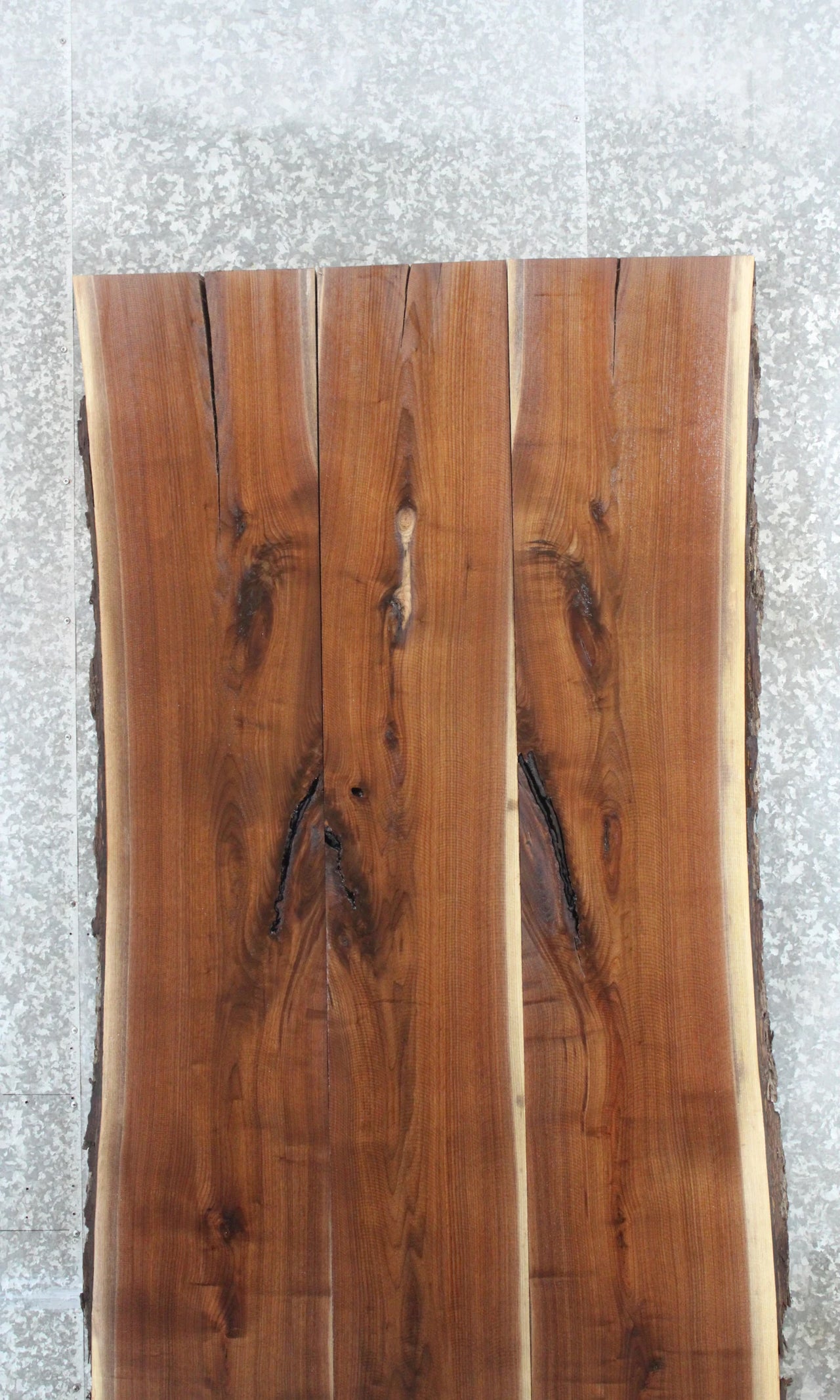 3- Black Walnut Live Edge Kitchen/Dining Table Top Slabs 1013-1015