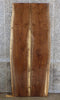 Thumbnail for 2- Black Walnut Bookmatched Live Edge Table Top Slabs 1017-1018