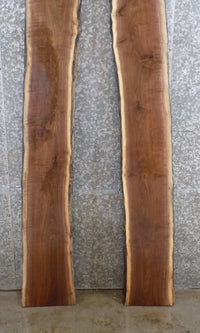 Thumbnail for 2- Live Edge Black Walnut River Table/Bar Top Wood Slabs 1019-1020