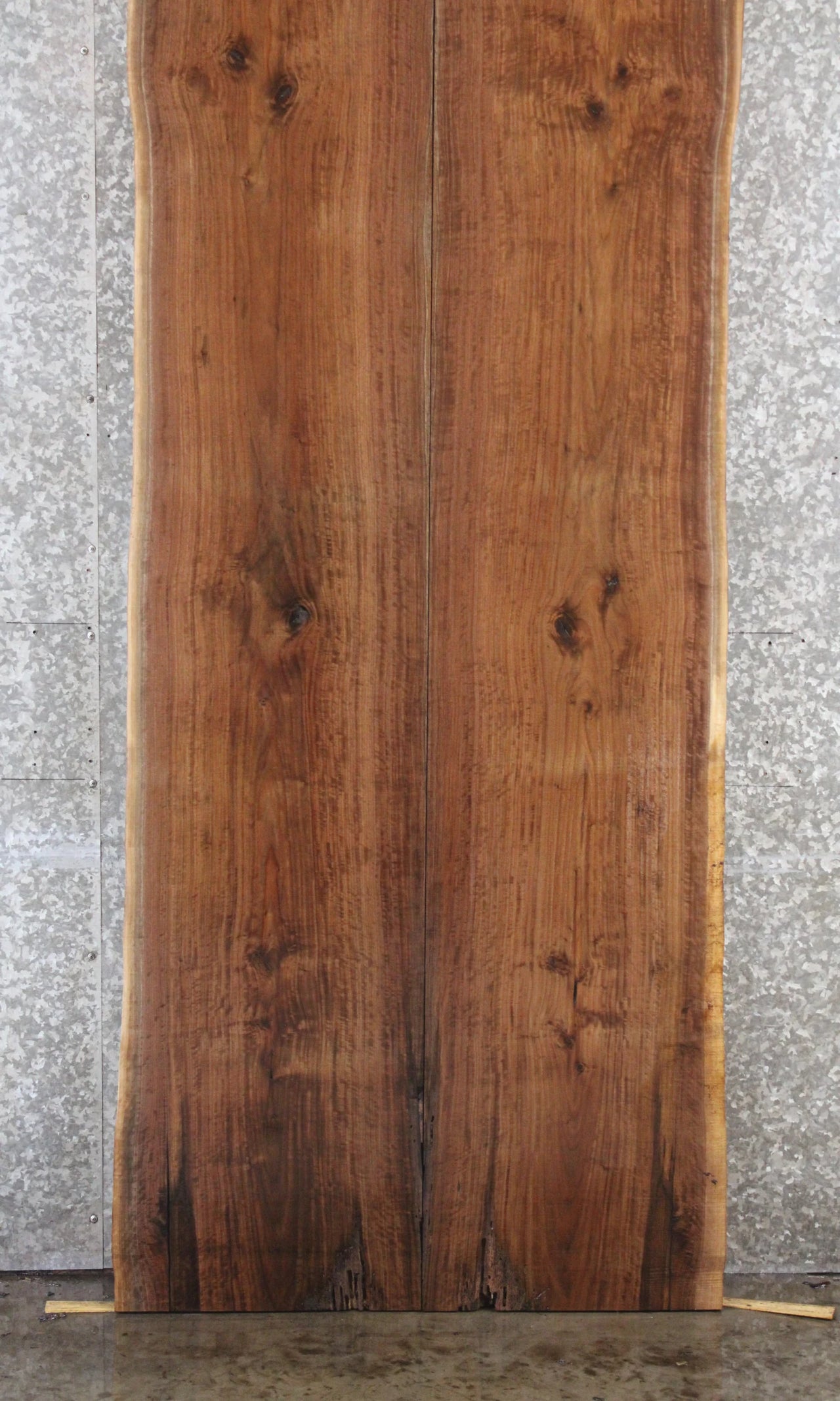 2- Black Walnut Live Edge Wood Dining Table Top/Bar Slabs 1019-1020
