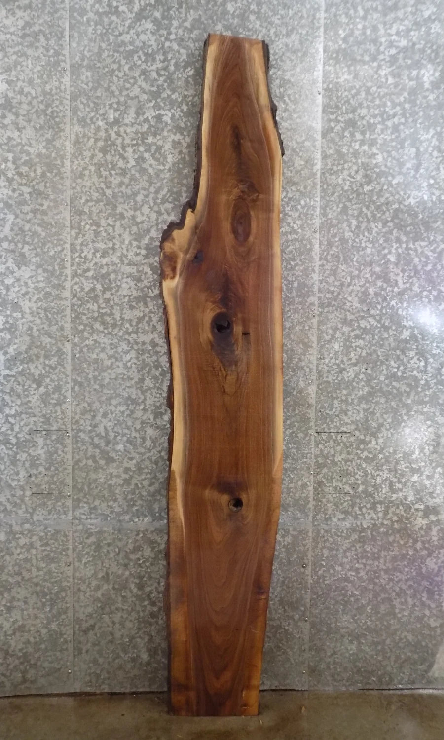 Live Edge Black Walnut Epoxy Bar Top/Sofa Table Top Slab 1021