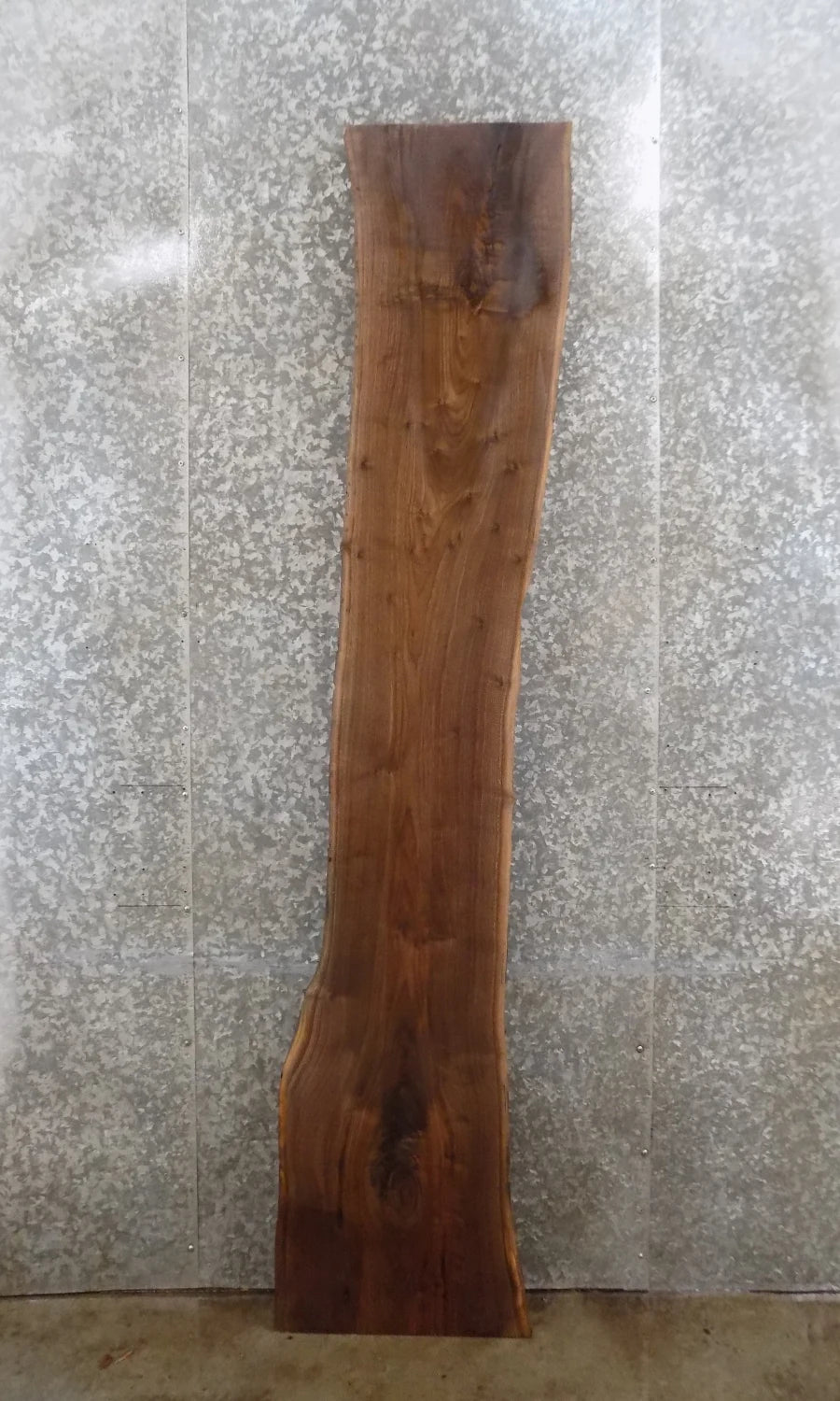 Live Edge Black Walnut Counter/Mantel/Coffee Table Top Slab 1033