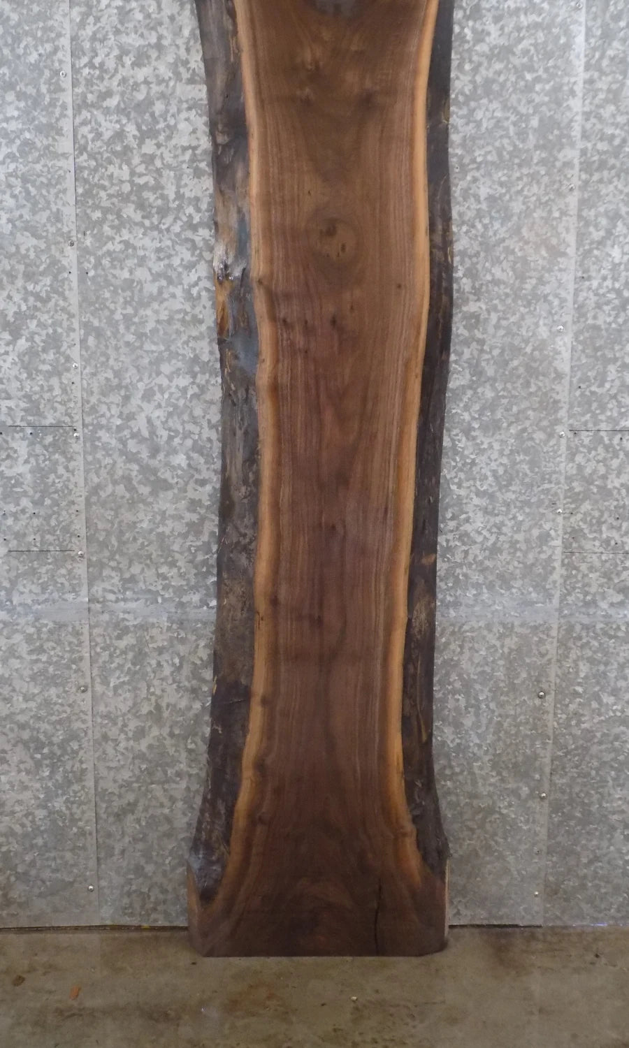 Live Edge Black Walnut Mantle/Counter/Coffee Table Top Slab 1036