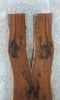 Thumbnail for 2- Bookmatched Live Edge Black Walnut River Table Top Slabs 1052-1053