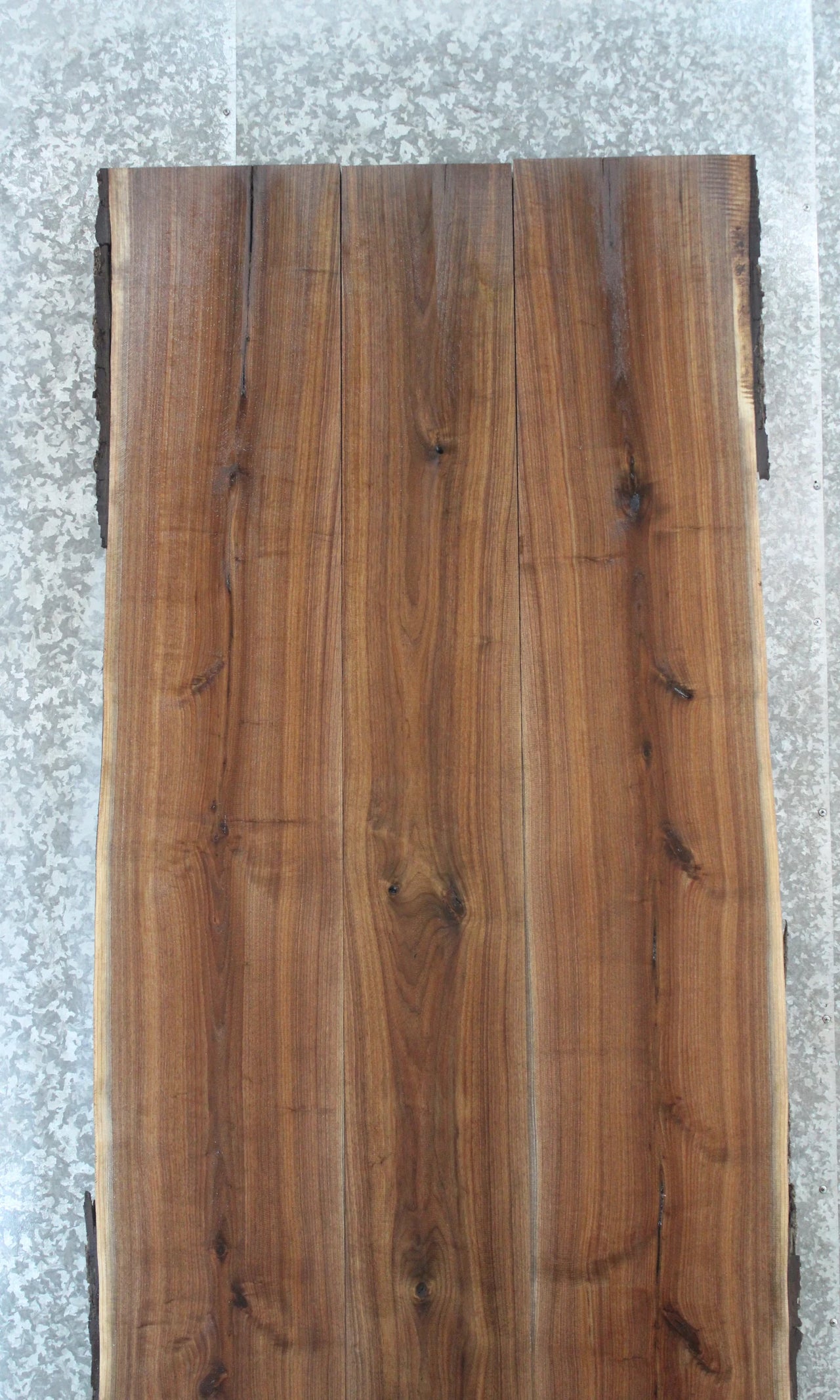 3- Live Edge Black Walnut Dining/Conference Table Top Slabs 1068-1070