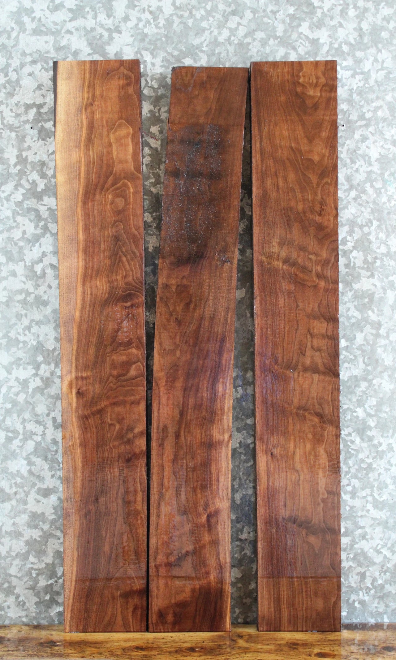 3- Salvaged Black Walnut Lumber Boards/Craft Pack 11119-11121