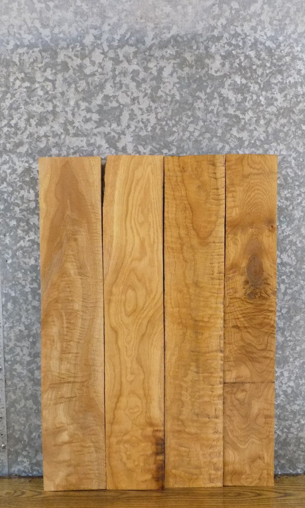 4- Kiln Dried Figured White Oak Reclaimed Lumber Boards 11151-11152