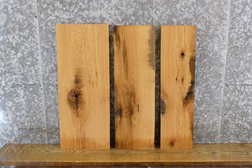 3- Salvaged Kiln Dried White Oak Lumber Pack/Bread Boards 11153-11155