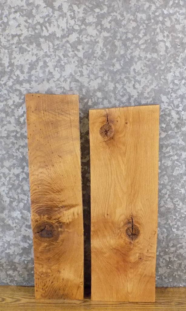 2- Kiln Dried White Oak Lumber Pack/Wall/Book Shelf Slabs 11199-11200