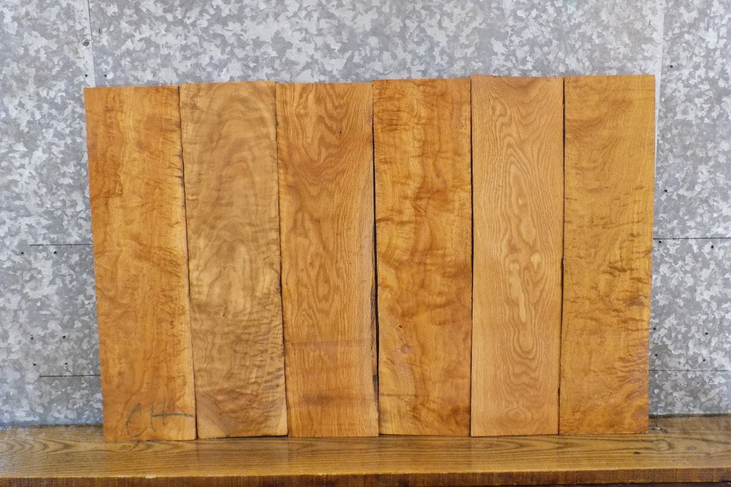 6- Reclaimed White Oak Kiln Dried Lumber Boards/Craft Pack 11315-11316