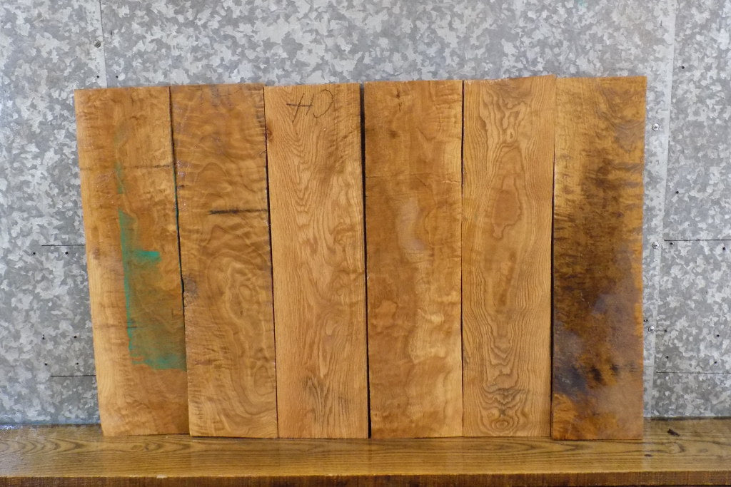 6- Reclaimed White Oak Kiln Dried Lumber Boards/Craft Pack 11315-11316