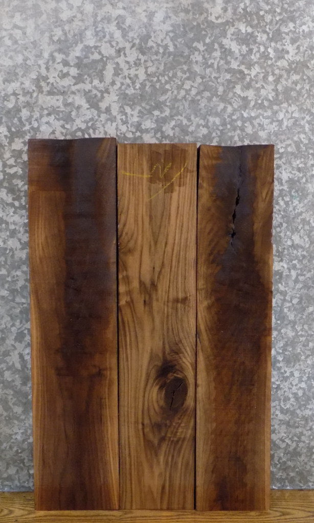 3- Reclaimed Black Walnut Kiln Dried Craft Pack/Lumber Boards 11395 ...