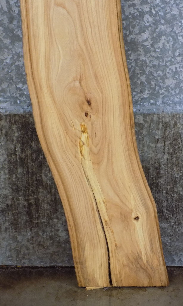 Hackberry Reclaimed Live Edge Sofa Table/Bar Top Wood Slab 113