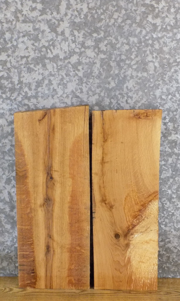 2- Salvaged Kiln Dried White Oak Lumber Pack/Wood Shelf Slabs 11437-11438