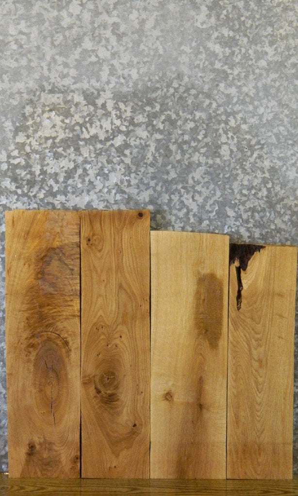 4- Rustic Kiln Dried White Oak Craft Pack/Lumber Boards 11529-11532
