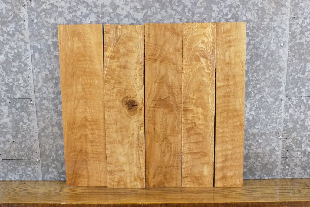 5- Salvaged Kiln Dried Figured White Oak Lumber Boards/Craft Pack 11533-11534