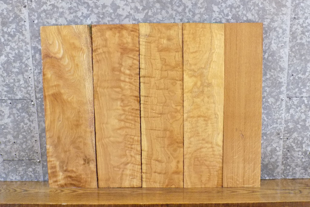 5- Kiln Dried Rustic Figured White Oak Lumber Boards/Craft Pack 11538-11539
