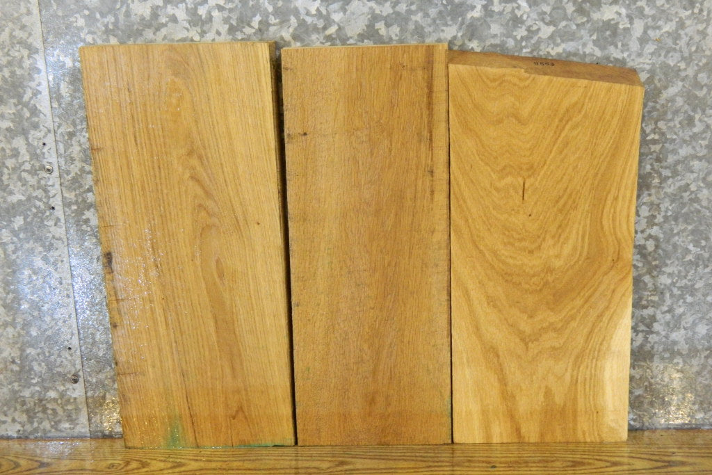 3- White Oak Rustic Craft Pack/Kiln Dried Lumber Boards 11551-11553