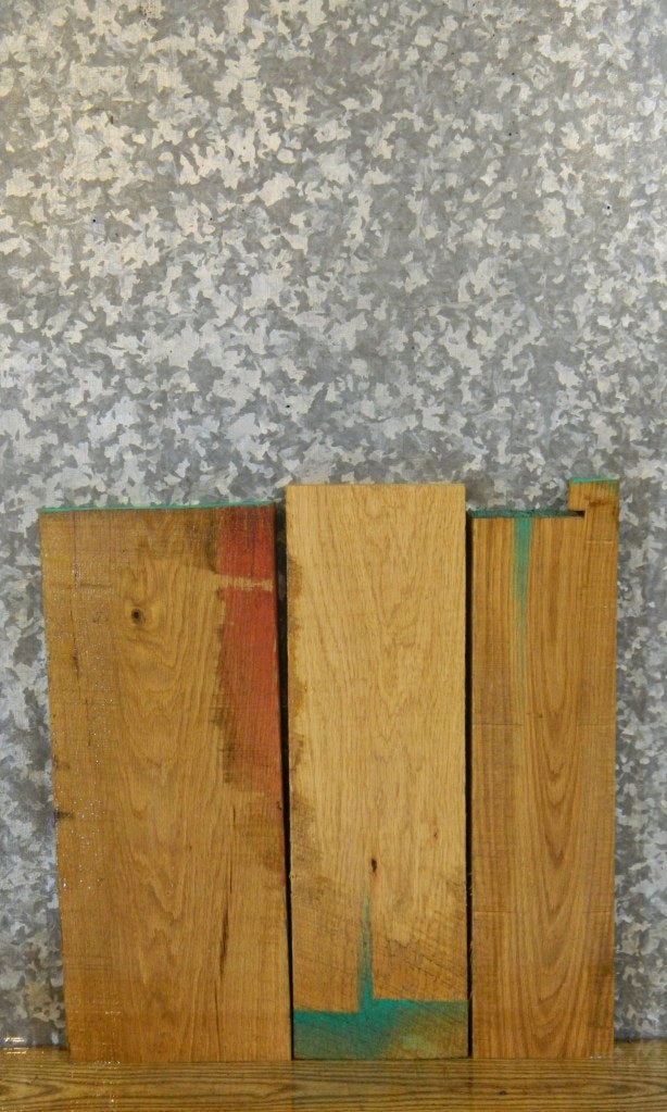 3- White Oak Salvaged Kiln Dried Lumber Boards 11554-11556