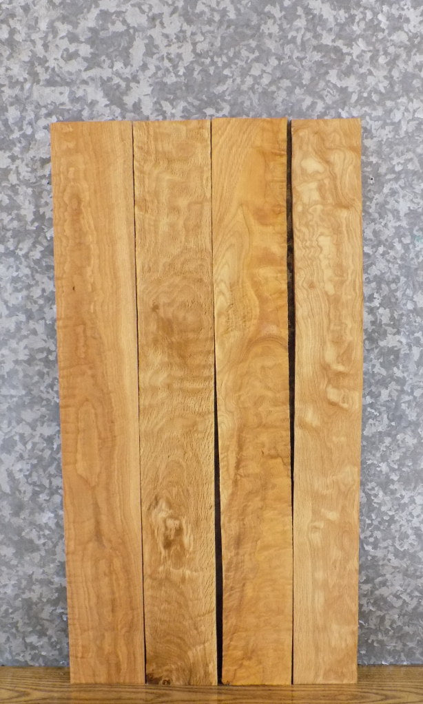 4- Figured White Oak Kiln Dried Salvaged Lumber Boards/Craft Pack 11615-11616