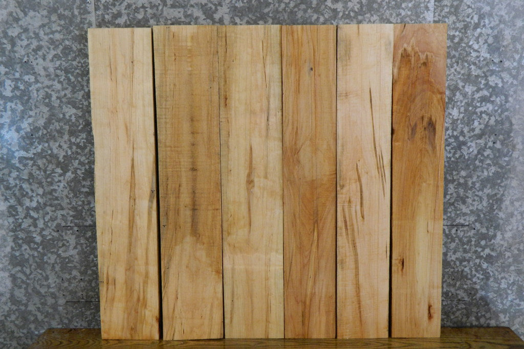 6- Kiln Dried Rustic Ambrosia Maple Lumber Boards 11891-11892