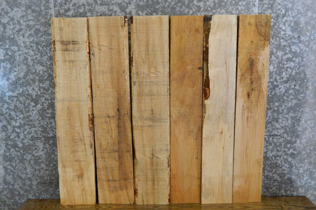 6- Kiln Dried Rustic Ambrosia Maple Lumber Boards 11891-11892