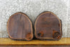 Thumbnail for 2- Black Walnut Live Edge Rustic Round Cut Centerpiece Wood Slabs 12006-12007