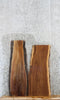 Thumbnail for 2- Rustic Live Edge Black Walnut Computer Desk Top Slabs 1205-1206