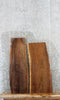 Thumbnail for 2- Rustic Live Edge Black Walnut Computer Desk Top Slabs 1205-1206