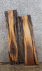 Thumbnail for 2- Live Edge Black Walnut Mantle/Wall Shelf Slabs 1240-1241