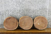 Thumbnail for 3- Live Edge Round Cut Reclaimed Black Walnut Taxidermy Bases 12400-12402