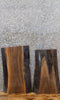 Thumbnail for 2- Live Edge Black Walnut Taxidermy Mount/Wall Shelf Slabs 12901-12902