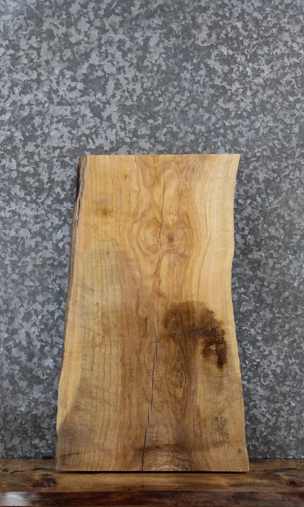 Ash Live Edge Charcuterie/End Table Slab 13050