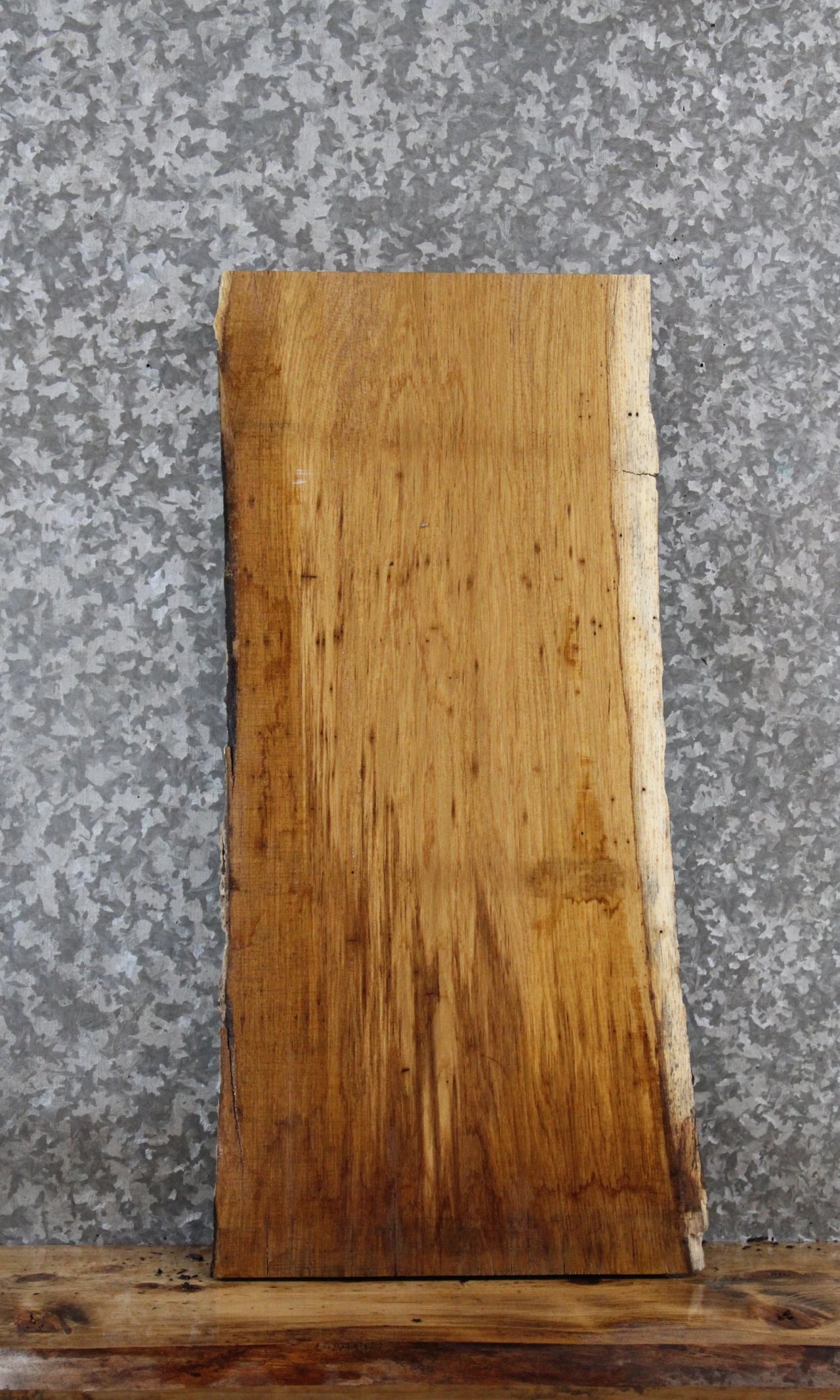 White Oak Live Edge Charcuterie/Shelf Slab 13052